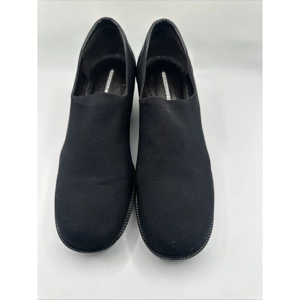 Donald J. Pliner Women’s Black Slip On‎ Wedge Comfort Shoes Size 8.5 M